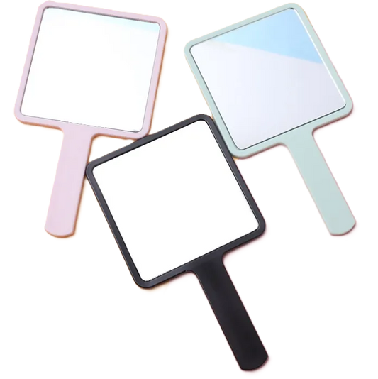 JPFG-SQUARE HANDHELD MIRROR