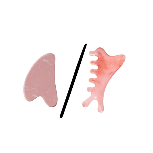 JPFG - 1 PCS GUA SHA FACIAL MASSGER BEAUTY TOOLS (RANDOM COLOUR)